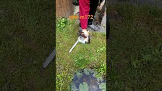 #2stroke #coldstart #chainsaw #viral #sthill