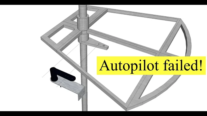 Autopilot fails. Jeffa rudder sensor replacement. ...