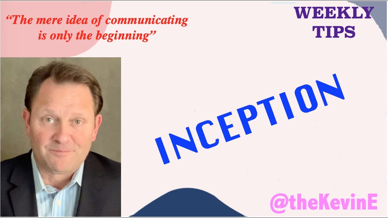 Weekly Tips: Inception - YouTube