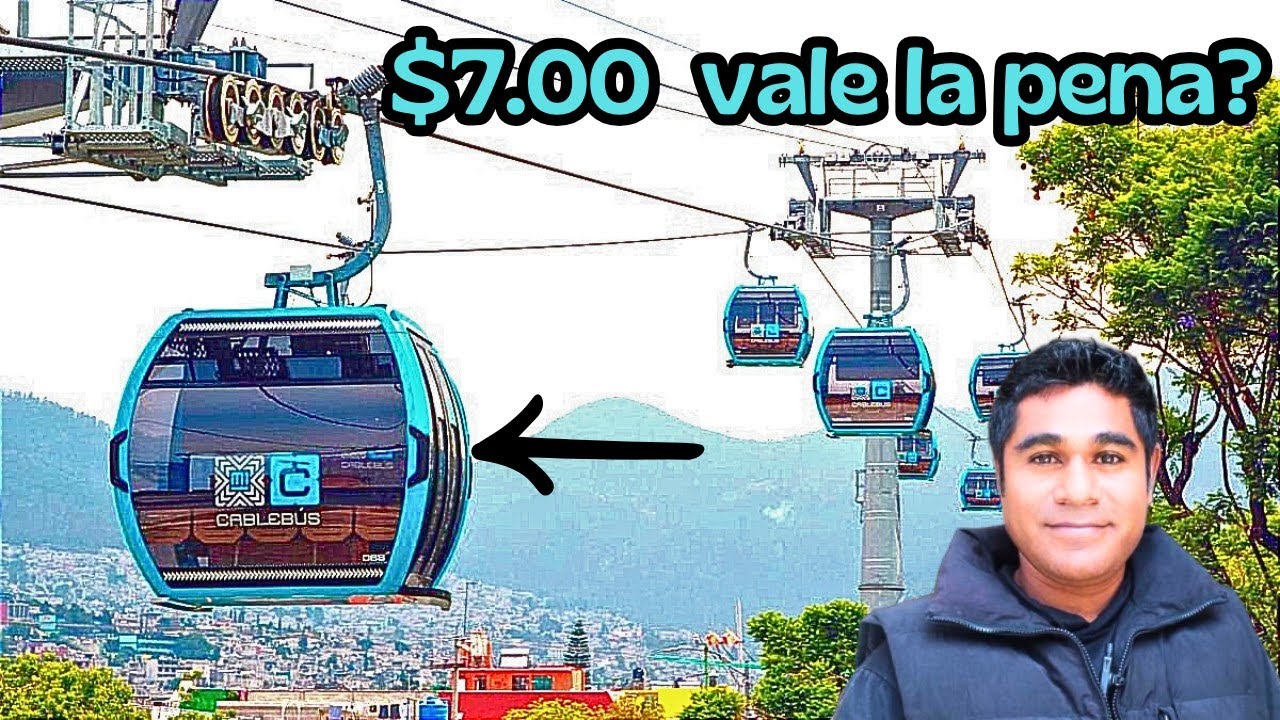 DESCUBRE el TELEFERICO mas LARGO del MUNDO en CDMX 🇲🇽 🚠 Cablebus 🚨