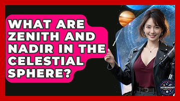 What Are Zenith And Nadir In The Celestial Sphere? - Astronomy Made Simple