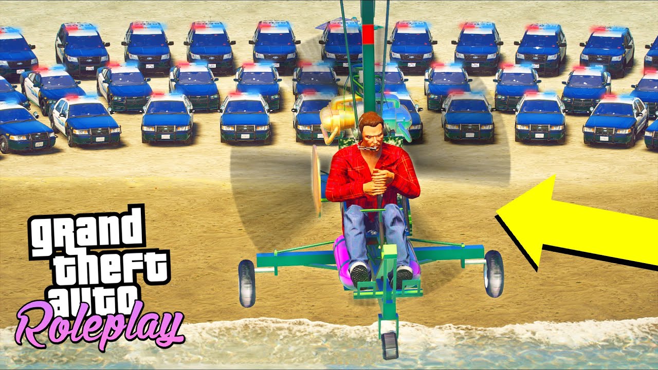 He ALMOST got away, but then THIS happened in GTA 5 RP!! (FUNNY)