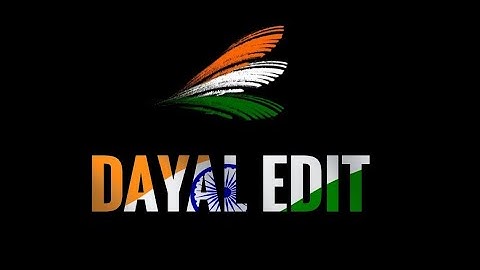 Independence day png text logo by Snapseed_Make your own name logo_photo editing tutorial