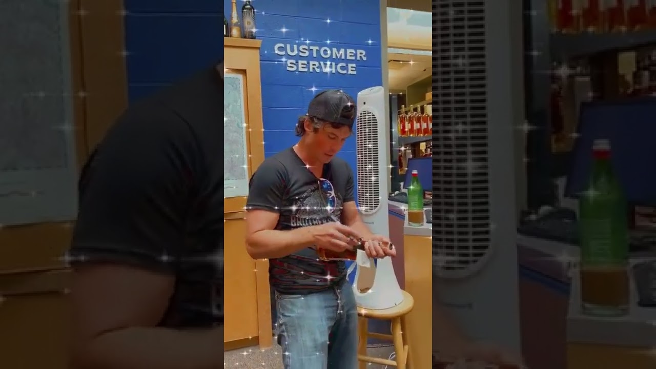 Meeting Ian Somerhalder at a Brother’s Bond bourbon signing Hello