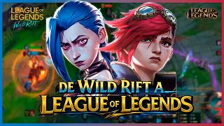 JUGADOR DE WILD RIFT JUGANDO LOL DE PC