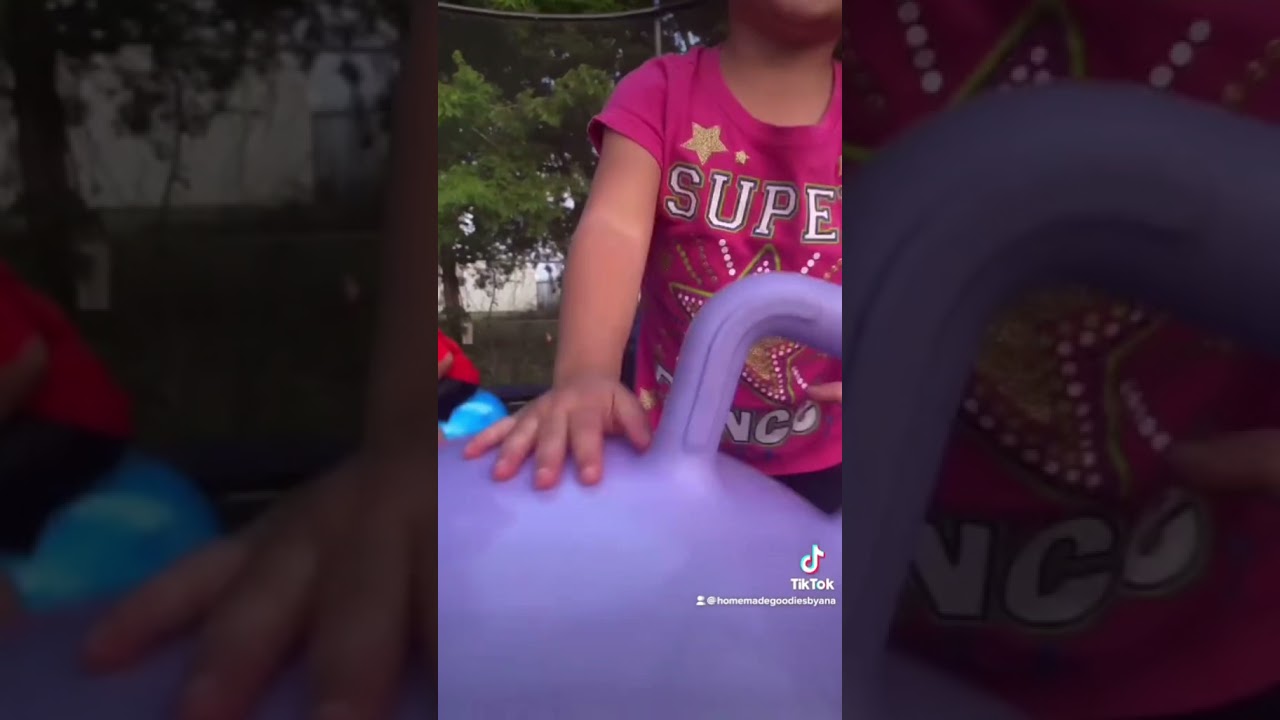 Bouncy ball with handles amazon YouTube