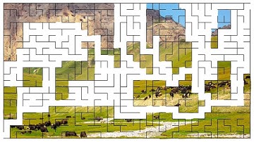 Amazing maze revealing a breathtaking ... ! 😍