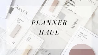 Planner Chat | What I got for my new A6 planner, goal planning, and my new pocket size Gillio!