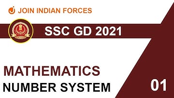 SSC GD 2021 Elementary Mathematics | Number System 01