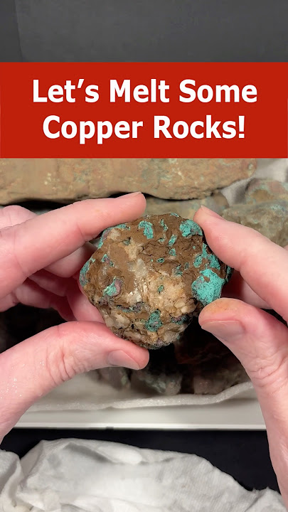 Yuk Lelehkan Batuan Tembaga dari Michigan! #deteksilogam #peleburan #tembaga #michigan
