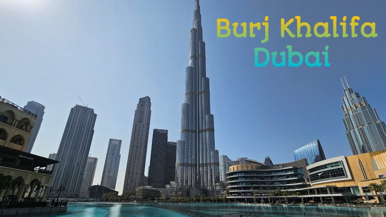 Burj Khalifa Dubai Vlog shafiqanjumchannel recorded with samsung