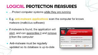 Logical Protection Measures - Anti-Malware & Firewalls