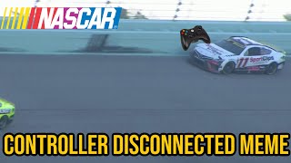 Denny Hamlin’s Controller Disconnected | NASCAR Meme