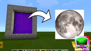 How to make the MOON PORTAL in LokiCraft