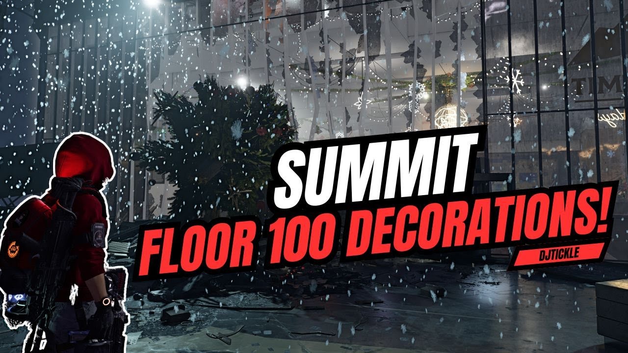 FLOOR 100 GOT DECORATED FOR THE WINTER EVENT! #TheDivision2 - YouTube