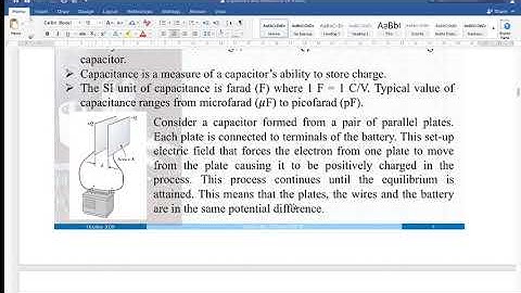 Lecture Video: Capacitors and Dielectrics (Part 1)