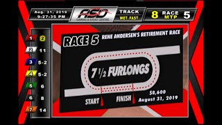 ASD - August 31, 2019 - Race 5