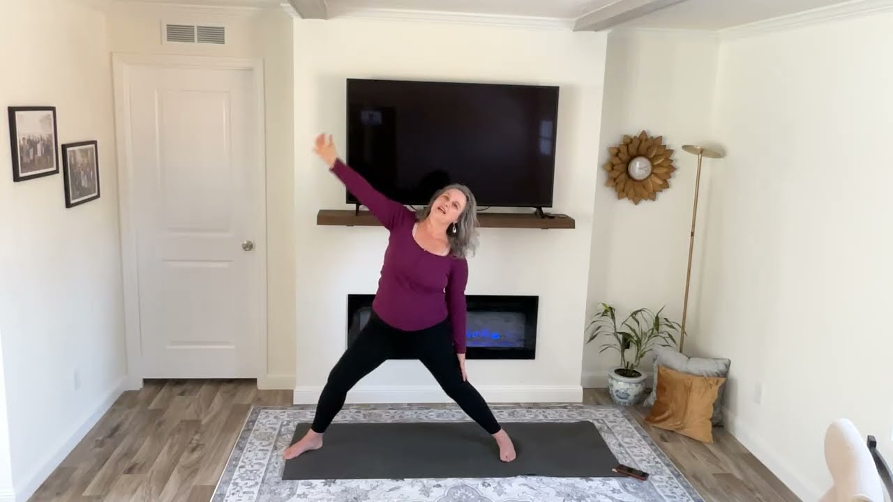 20 minute senior yoga total body!