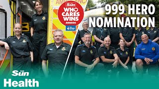 The Sun Who Cares Wins Nominee - London Ambulance Service’s Ukraine ambulance donation team