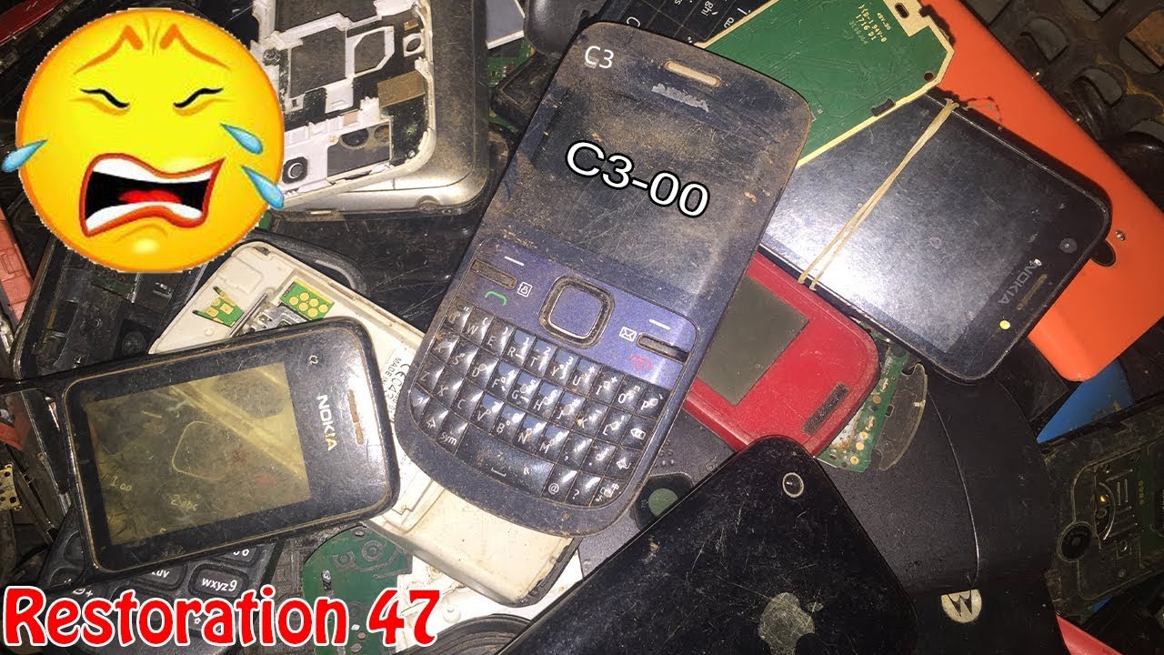 Restoration Nokia C3 00 Phone Restoration Of Old Phones Hp Sultan Era 2000an Youtube