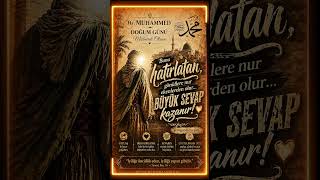 20 Nisan-Hz. Muhammed ❤️ #hz #hzmuhammed #peygamber #islam #türkiye #turkish