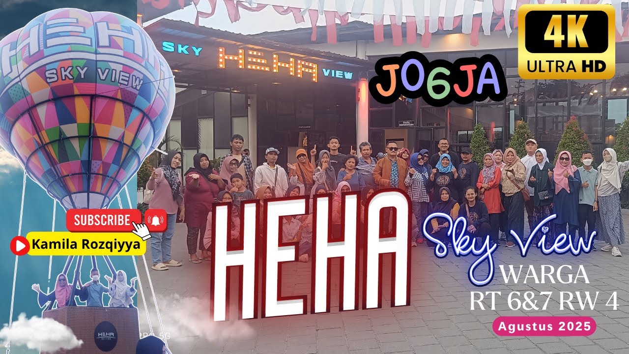 Pesona HEHA SKY VIEW Yogyakarta|| Instagramable || Taman Air 