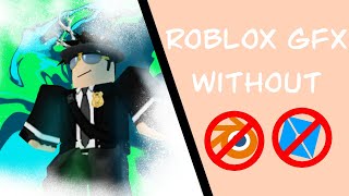 HOW TO MAKE A ROBLOX GFX WITHOUT ROBLOX STUDIO OR BLENDER (easy) Profile