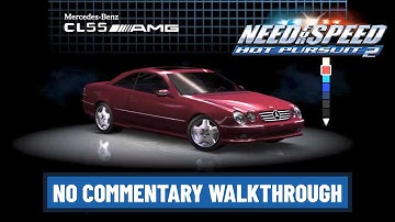 Mercedes CL55 AMG Delivery (Event 3) - NFS: Hot Pursuit 2 PS2 - No Commentary Walkthrough #19