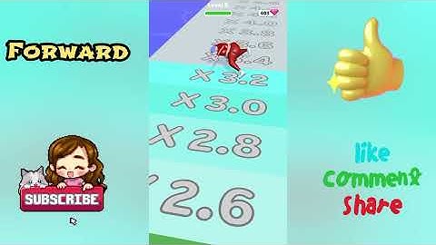 Fat Stack(Viral Game) in Forward vs Reverse Gaming | All Levels Gameplay Android Ios