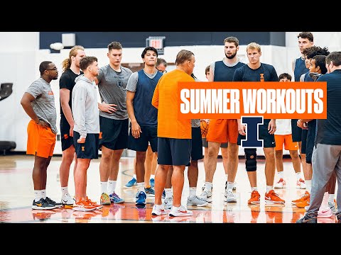 Illinois Men's Basketball | 2025 Summer Workout Highlights
