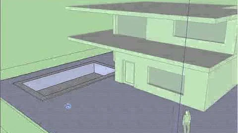 Sketchup tutorial 1- Simple house modeling