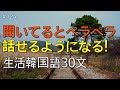 [ワクワク韓国語] 毎日聞いていると韓国語がすらすらと出てきます! 生活韓国語 30文 | 韓国語会話, 韓国語ピートリスニング, 韓国語聞き取り