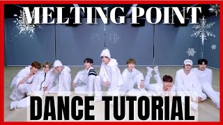 ZEROBASEONE - 'MELTING POINT' Dance Practice Mirrored Tutorial (SLOWED)