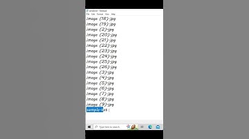 Copy multiple file names using command prompt