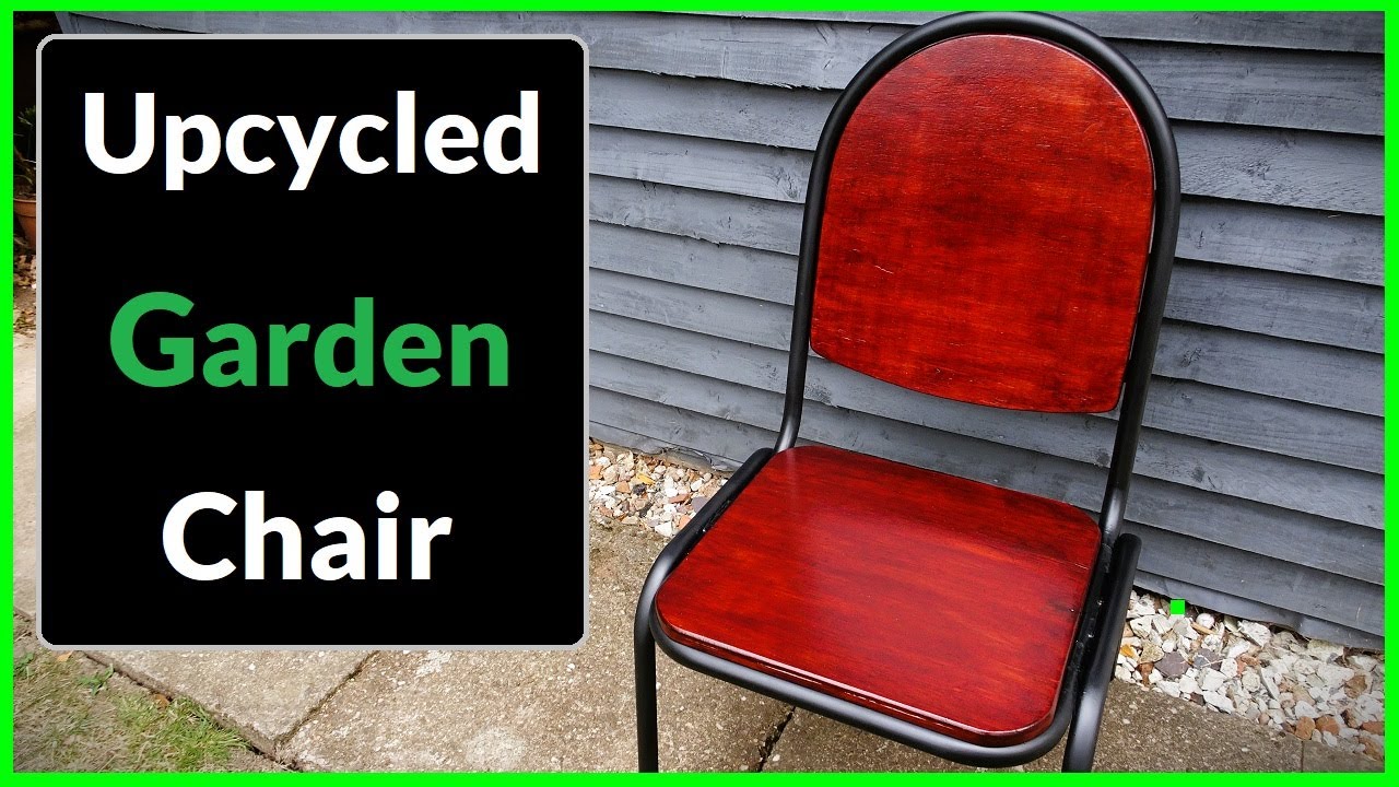 Upcycling an Old Office Chair into a Garden Chair (DIY Garden Project