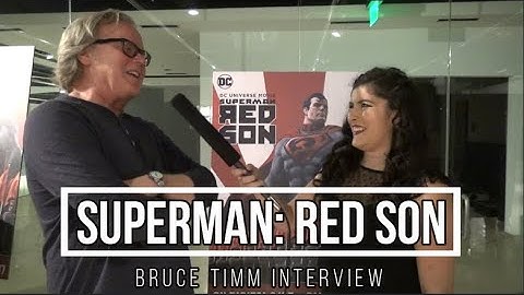 BRUCE TIMM INTERVIEW Superman Red Son 2-24-2020 LA Premiere