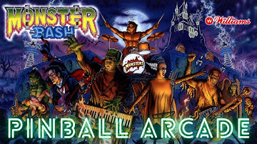 MONSTER BASH - PINBALL ARCADE (Batocera Gameplay)
