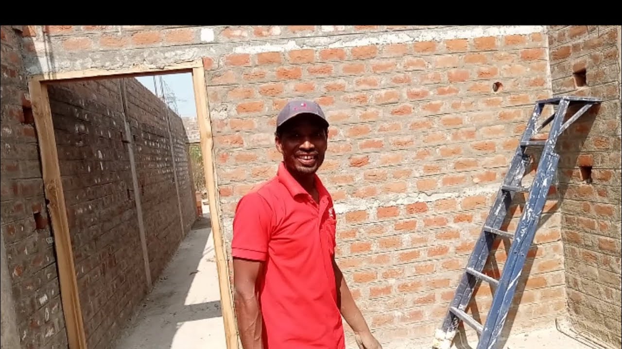 चार इंची वॉल में टोपी ठोकने का सही तरीका | 4 Inch Wall Topi Fixing | Mason Work Hindi