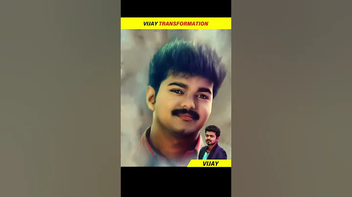 Thalapathy Vijay Transformation Journey | Then and Now | @ThalapathyVijayChannel | #shorts #viral