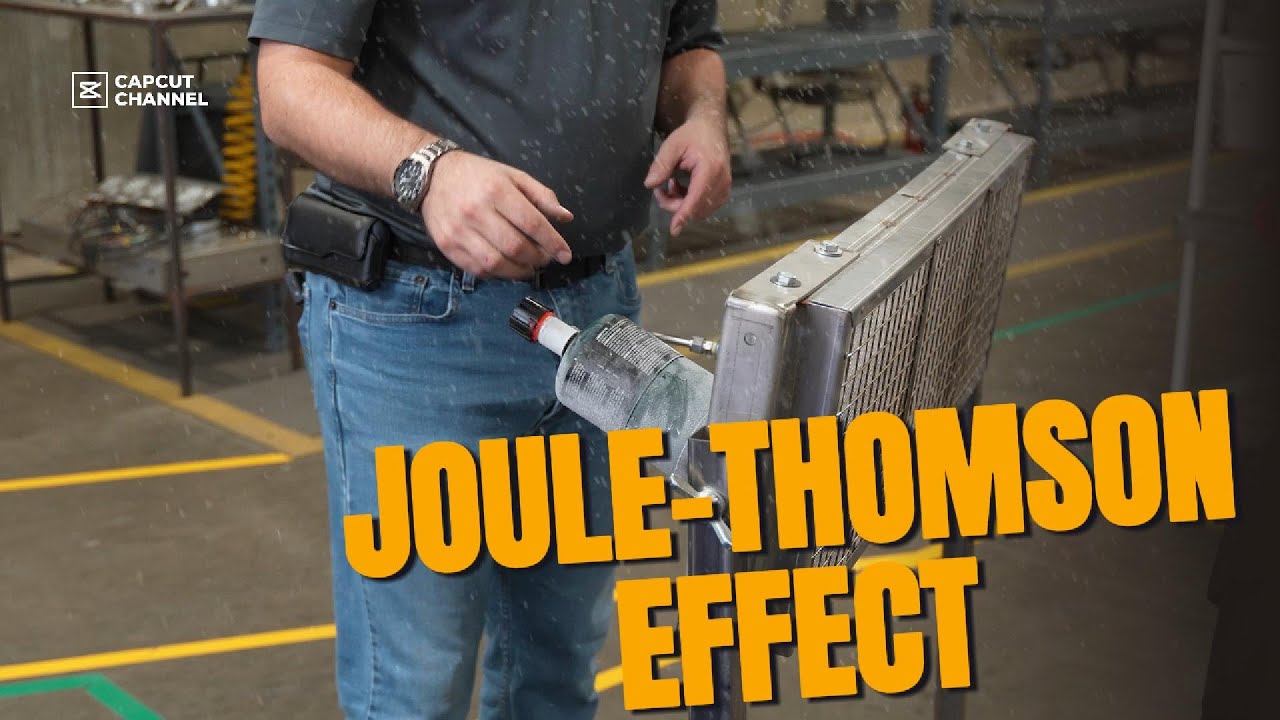 Understanding the Joule-Thomson Effect: Why Gases Cool (or Heat) Under Pressure!