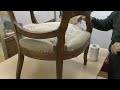 N4 fauteuil louis philippe   la garniture pique