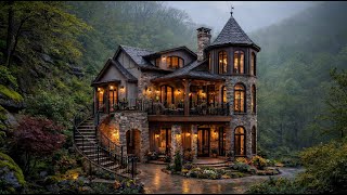 Inside a Fairytale Stone Cottage in the Forest | Dream Home Tour