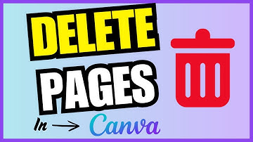 How To Delete Pages In Canva