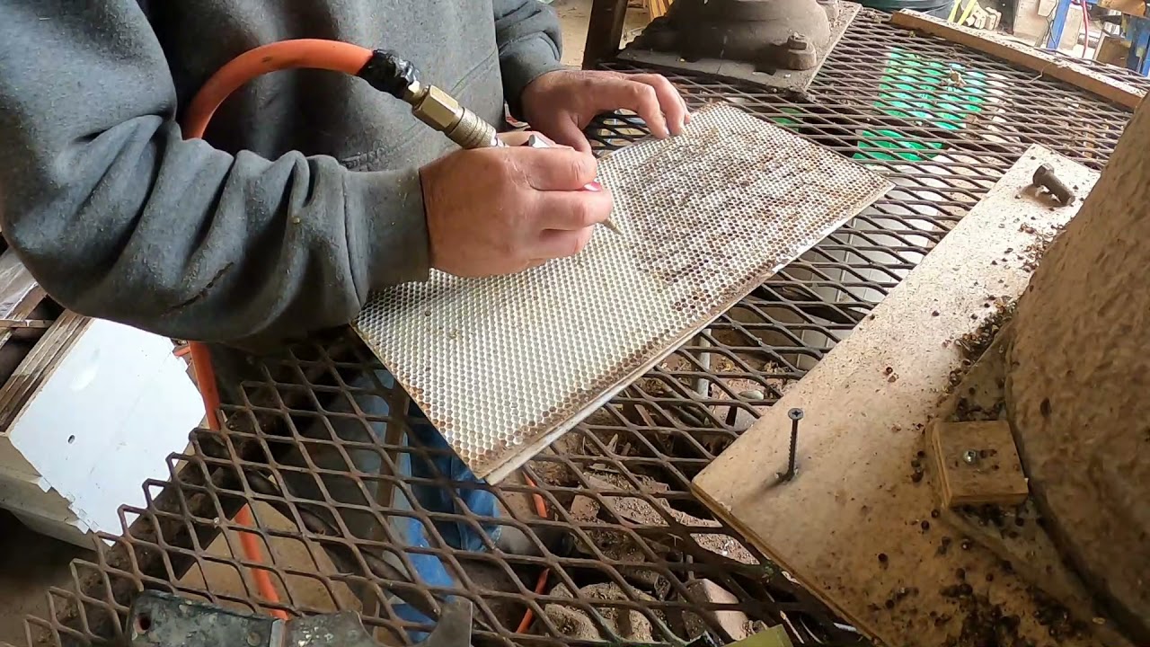 cleaning plastic foundation