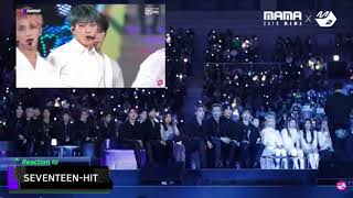 Wayv&Itzy&Oneus reaction Seventeen Hit mama2019