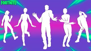 TOP 25 LEGENDARY FORTNITE DANCES WITH THE BEST MUSIC