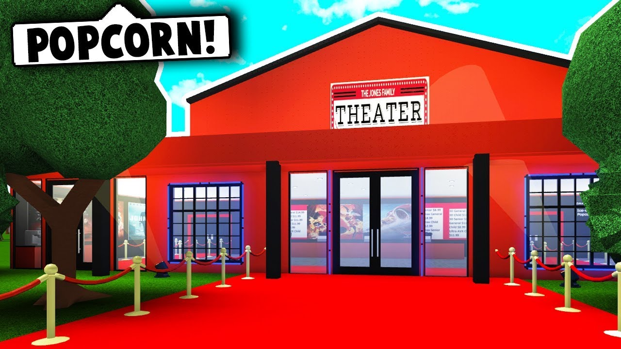 I Made A Movie Theater On Bloxburg Roblox Bloxburg Roblox Roleplay - movie theater bloxburg roblox