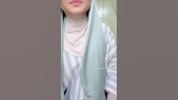 Shawl tutorial with face mask
