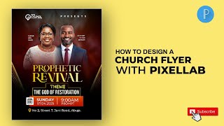 Создайте профессиональную церковную листовку на телефоне с помощью Pixellab | Полное руководство ... screenshot 5