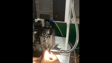 Semi-automatic silent terminal machine OTP mold electric terminal crimping machine